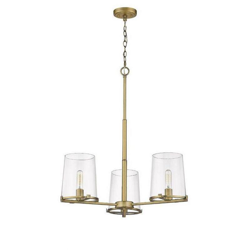 Z-Lite Callista 3 - Light Chandelier in  Rubbed Brass