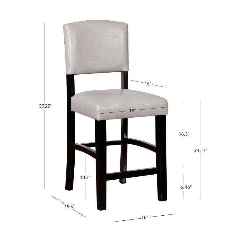 Monaco Upholstered Counter/Bar Stool
