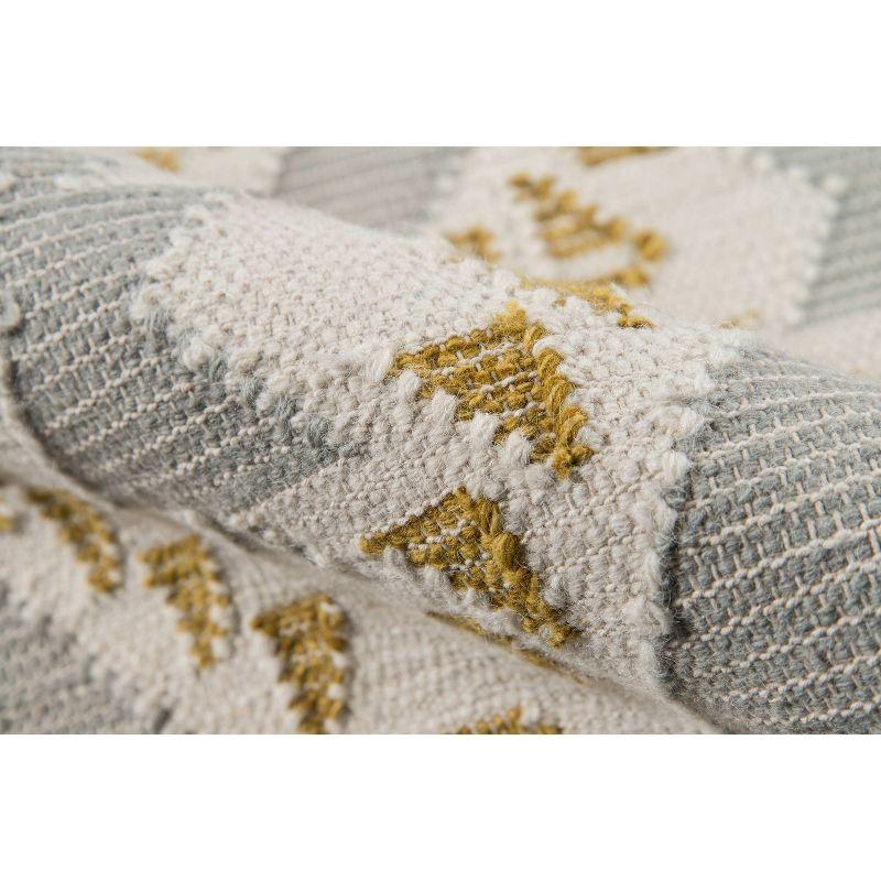 Novogratz by Momeni 3'x5' Indio Area Rug Gray: Traditional Wool, Handmade, Low Pile, Indoor Use