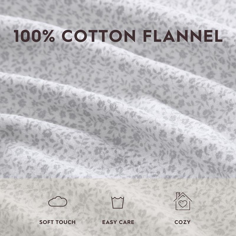 Laura Ashley Laura Ashley Cotton Flannel Cozy Sheet Sets