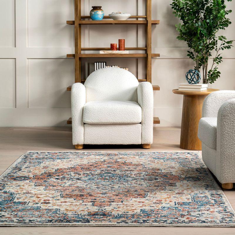 Nuloom Alessandra Millifleur Medallion Indoor Area Rug