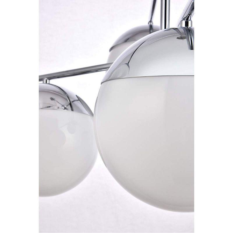 Yearby 6 - Light Dimmable Tiered Chandelier