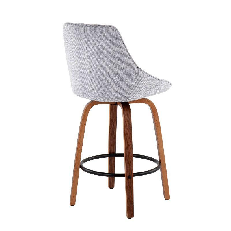 Set of 2 Diana Counter Height Barstools - LumiSource