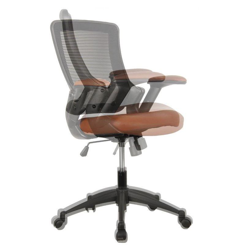 Techni Mobili PC & Racing Game Chair in Brown