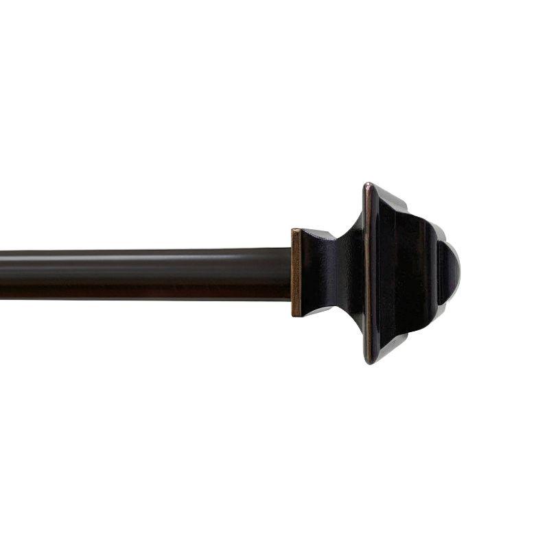 Lumi Home Furnishings Square Curtain Rod - Oil Rubbed Bronze