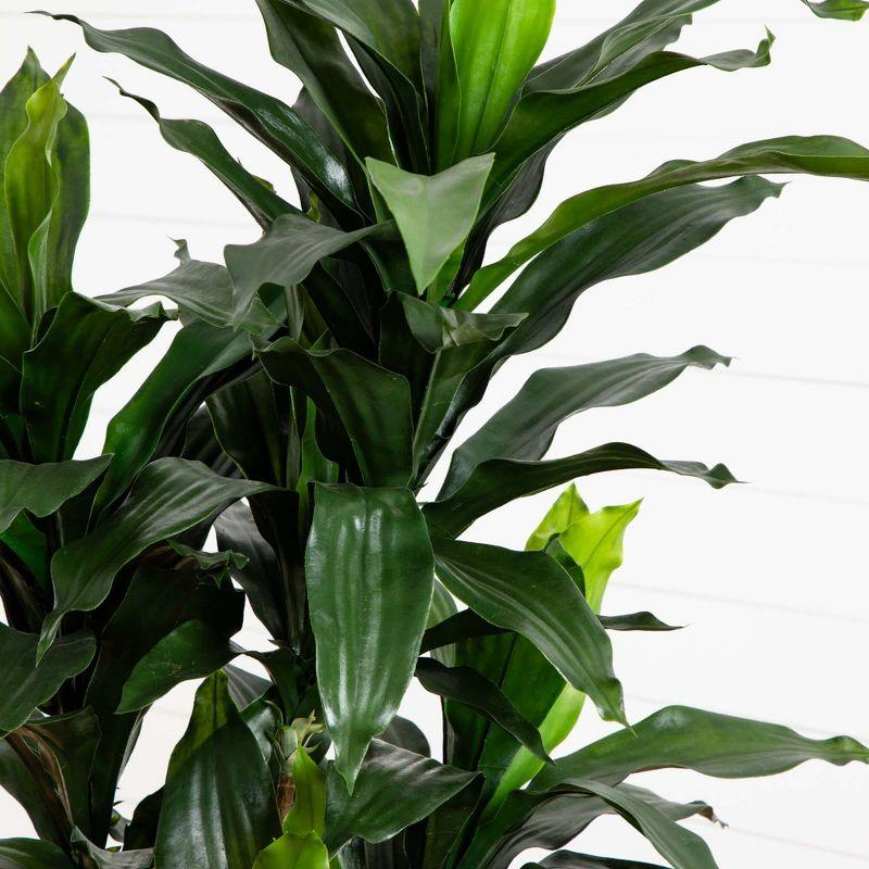 Nearly Natural 5-ft Dracaena Plant UV Resistant (Indoor/Outdoor)