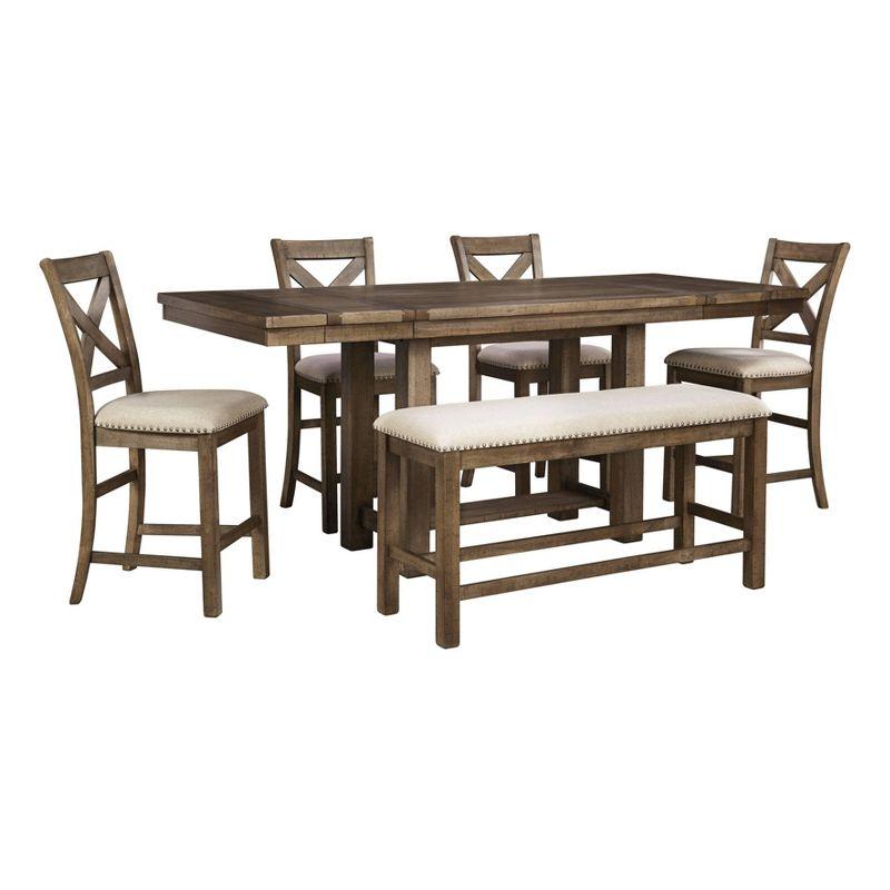 Moriville Rectangular Extendable Dining Table - Signature Design by Ashley