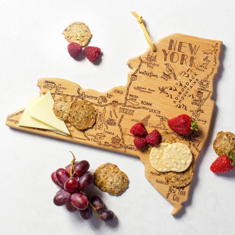 Totally Bamboo Destination New York Serving and Cutting Board