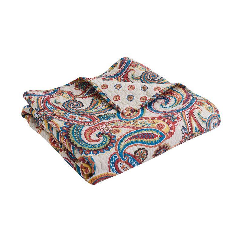 Alyssa Paisley Quilted Throw - Levtex Home