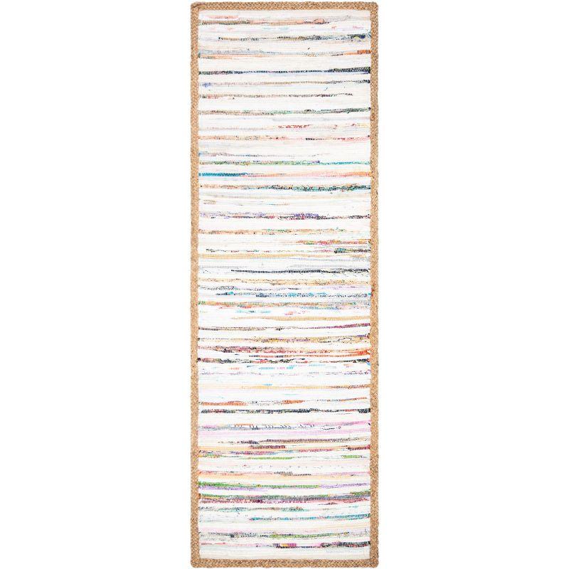 Montauk MTK960 Hand Woven Runner Rug - Grey/Natural - 2'3"x7' - Safavieh.