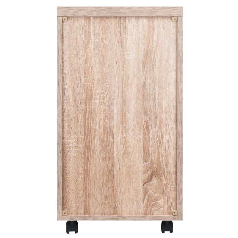 Kenner Mobile Storage Cabinet Wood - Winsome