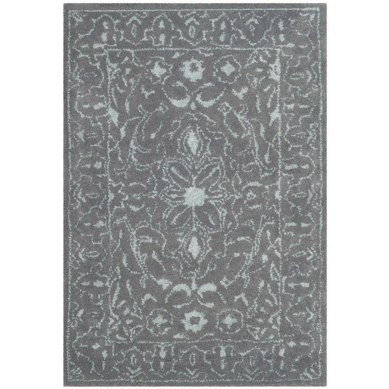 Glamour GLM516 Hand Tufted Accent Rug - Opal/Grey - 2'x3' - Safavieh.