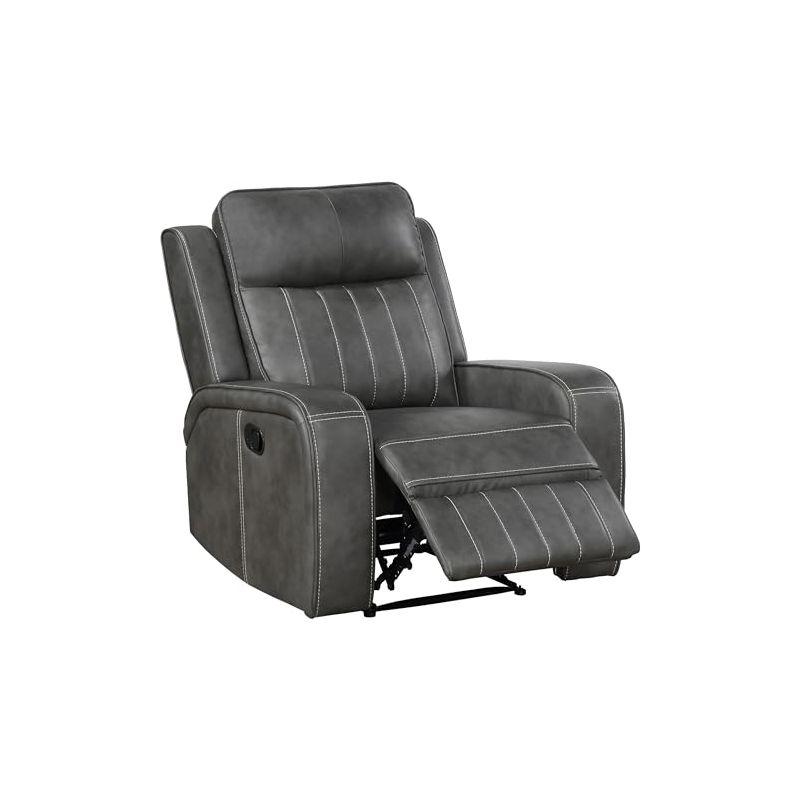 Coaster Home Furnishings Raelynn Upholstered Recliner Chair Grey