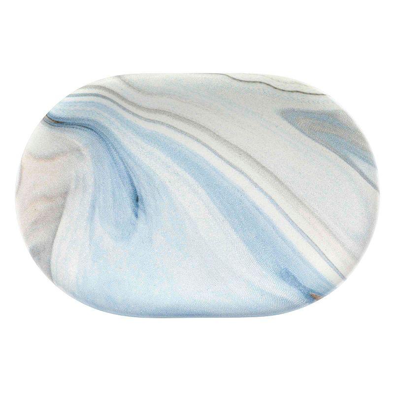 Avanti Linens Waves Blue Soap Dish