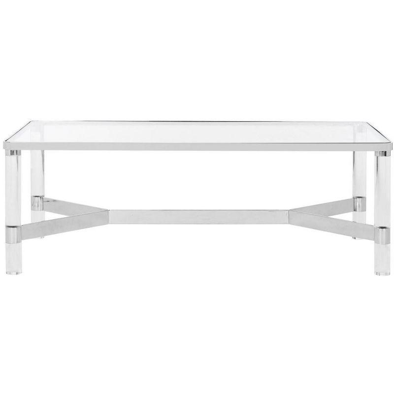 Suzanna Coffee Table - Silver - Safavieh
