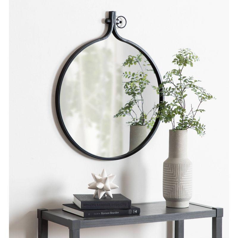 Yitro Metal Framed Wall Mirror - Kate & Laurel All Things Decor