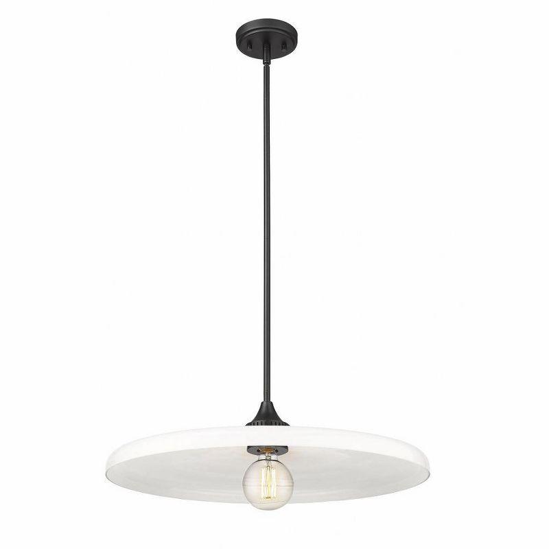 Z-Lite Paloma 1 - Light Pendant in  Matte Black