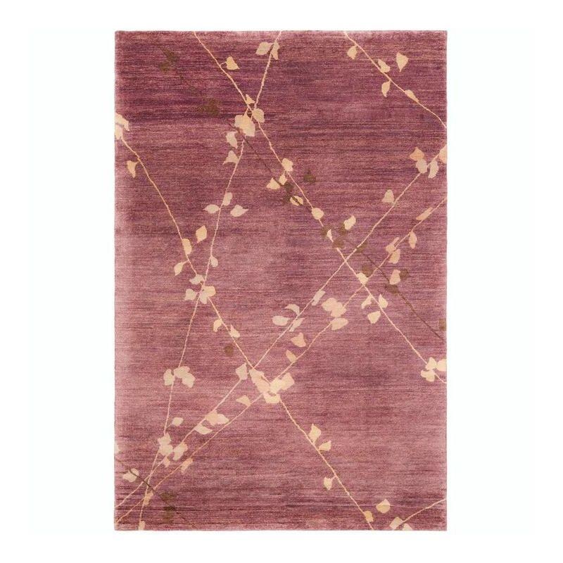 Martha Stewart 100% Wool Pile Floral Rug
