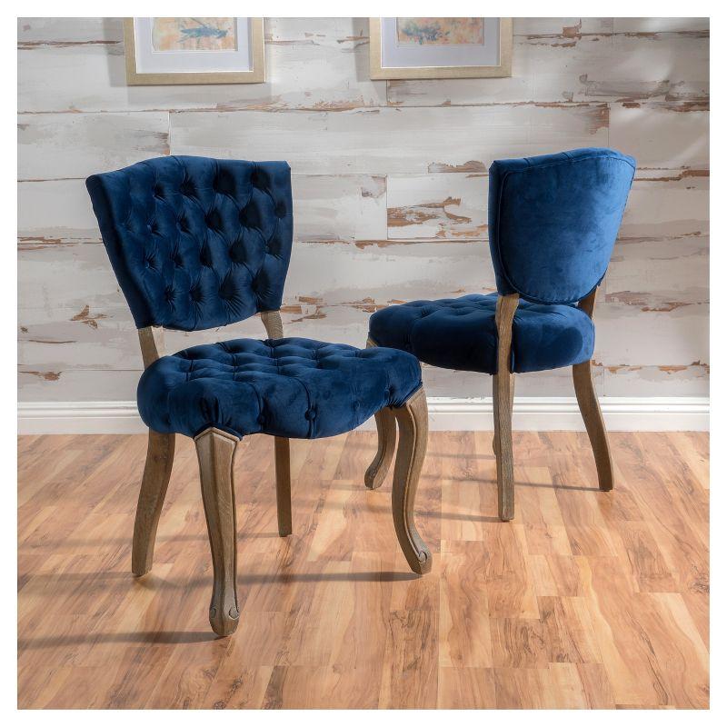 KD TUFTED CHAIR (WTHR)