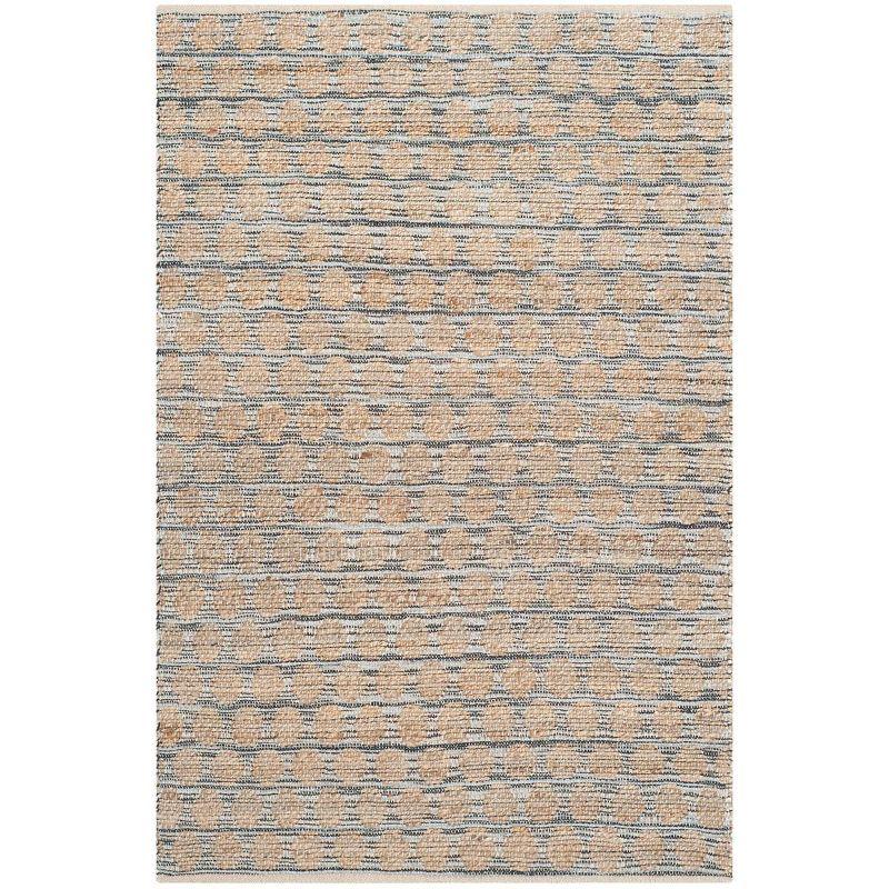 Ajdin Hand Woven 0.8 Jute 0.2 Cotton Geometric Rug