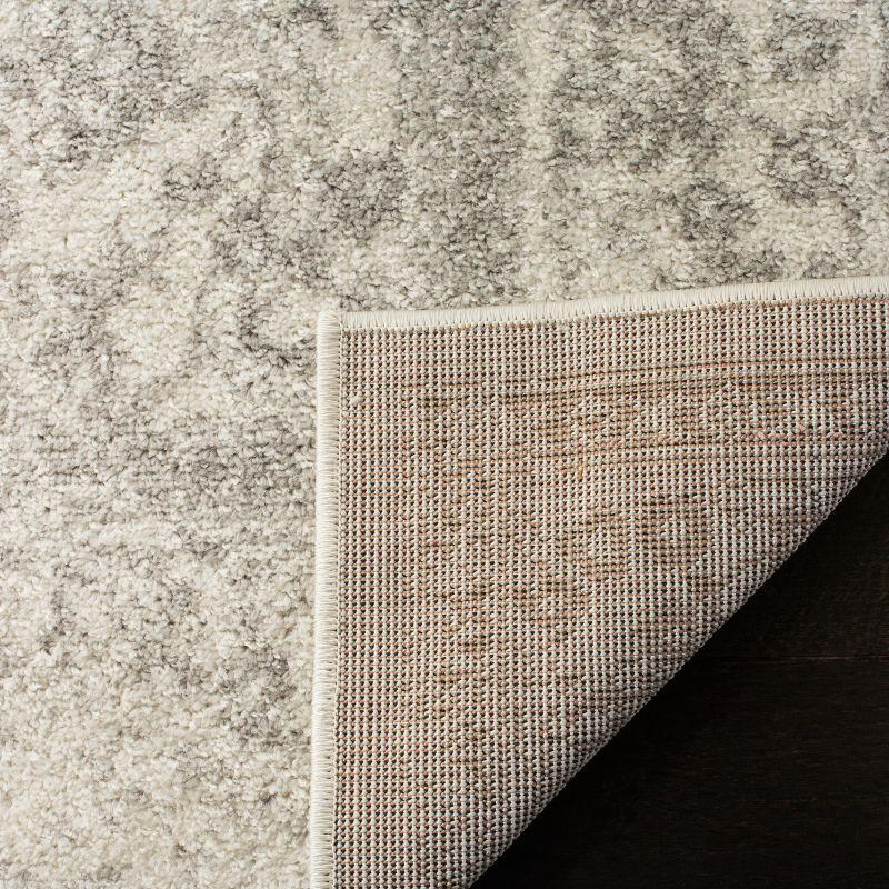 Adirondack ADRW109 Power Loomed Area Rug - Ivory/Silver - 3'x5' - Safavieh.