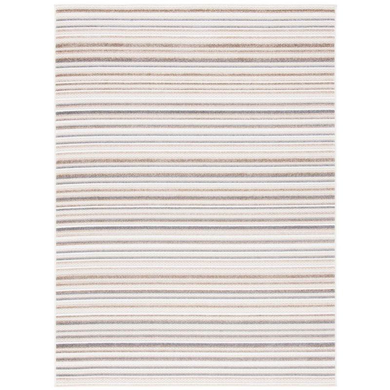 Cabana CBN323 Loomed Indoor Area Rug - Ivory/Grey - 5'3"x7'6" - Safavieh