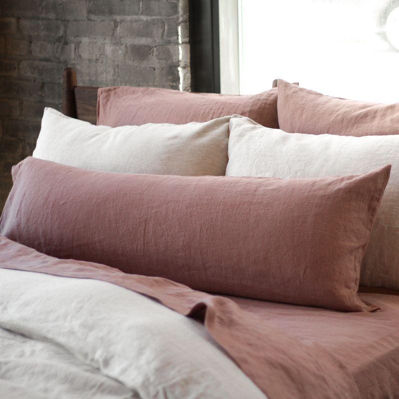 100% French Linen Pillowcase Set