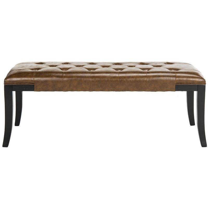 Tyler Bench - Saddle - Safavieh