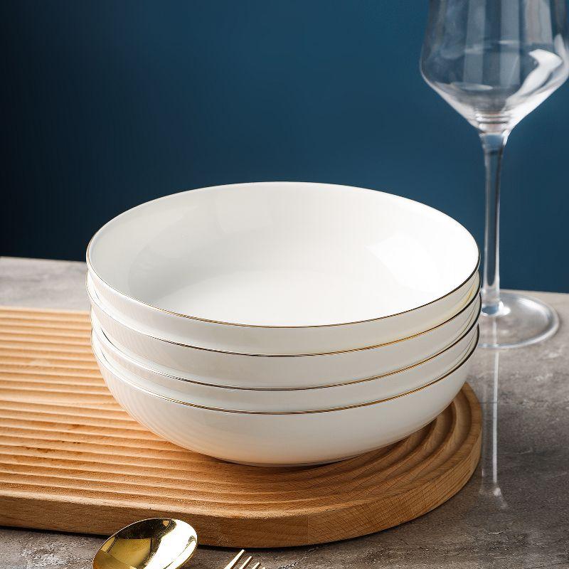 Stone Lain Gabrielle 24-Piece Dinnerware Set Bone China