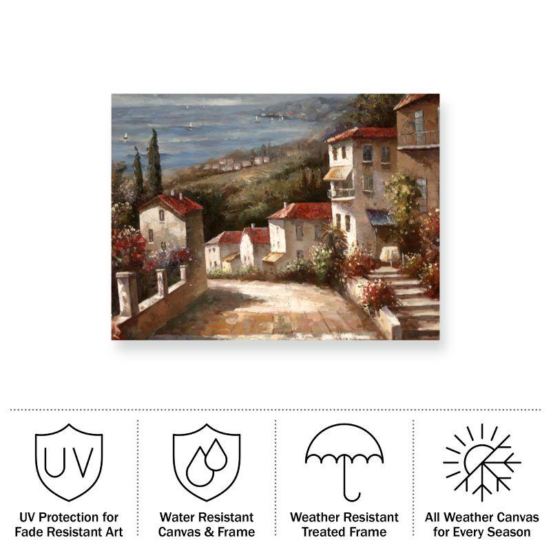 Joval 'Home In Tuscany' All-Weather Canvas Landscape & Nature Wall Decor