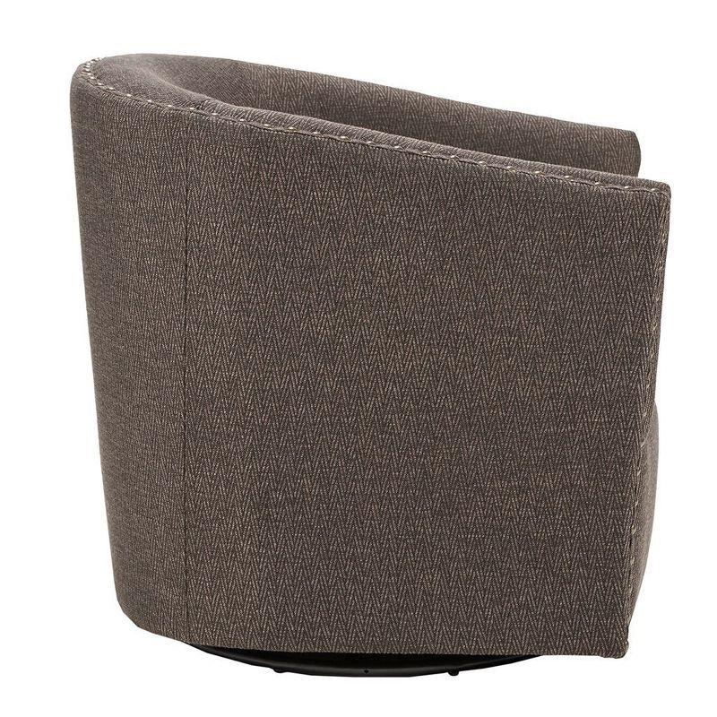 George Oliver Swivel Chair, Barrel Chair, Accent Chair, Living Room Single Chair