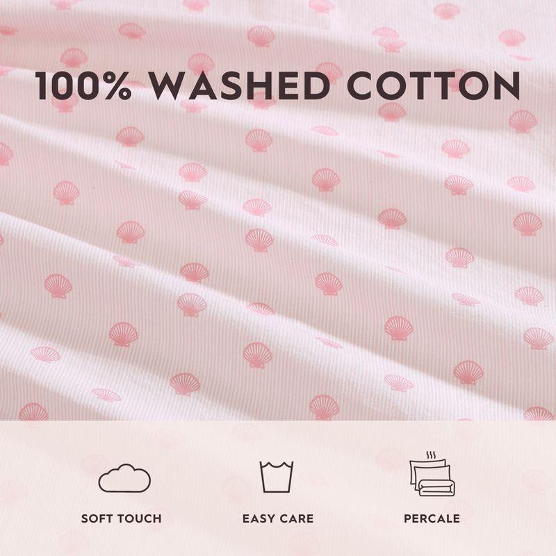 Laura Ashley Laura Ashley Printed Cotton Percale Sheet Set