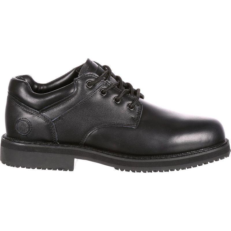 Men's SlipGrips Slip Resistant Work Oxford, SG4290, Black