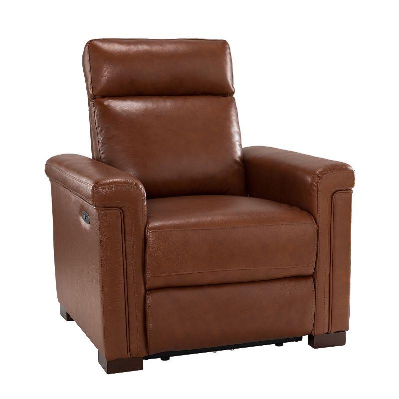 Adela 36.02" Wide Genuine LeatherPower Recliner