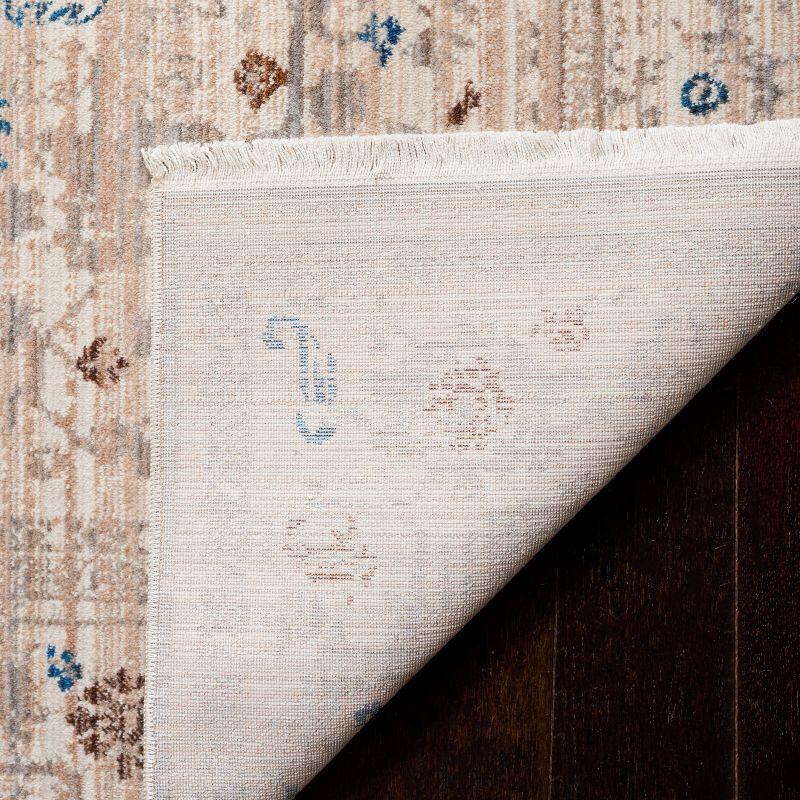 Vintage Persian VTP427 Power Loomed Indoor Area Rug - Ivory/Light Grey - 5'x7'6" - Safavieh