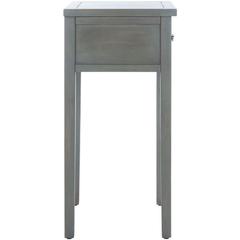Abel Nightstand With Storage Drawer - AMH6626 - Ash Grey - Safavieh Couture
