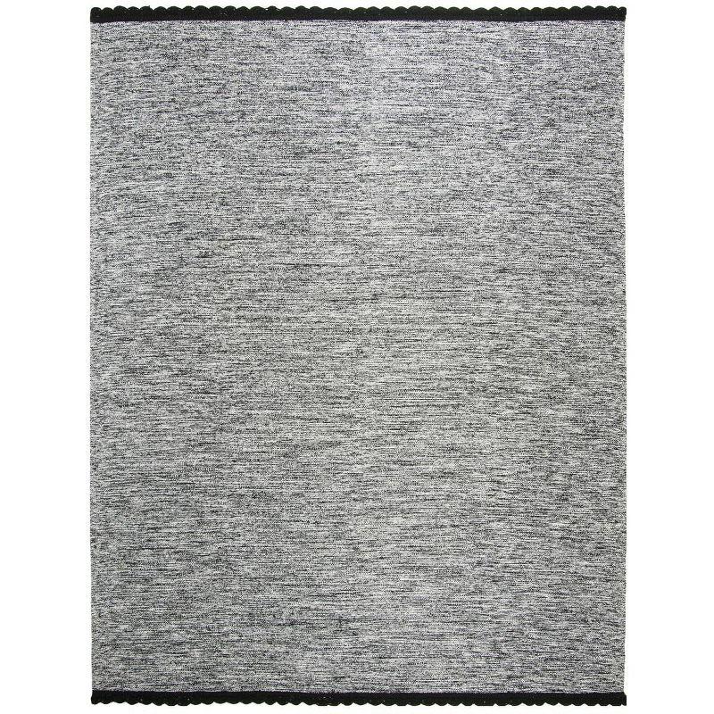 Montauk MTK615 Hand Woven Indoor Area Rug - Black - 8'x10' - Safavieh