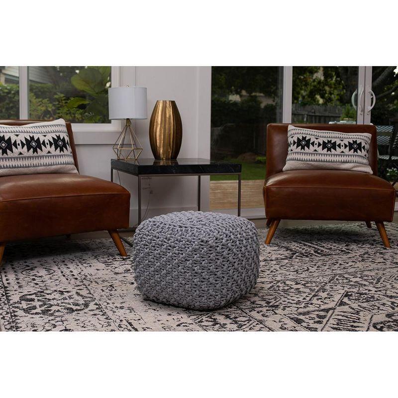 Upholstered Pouf