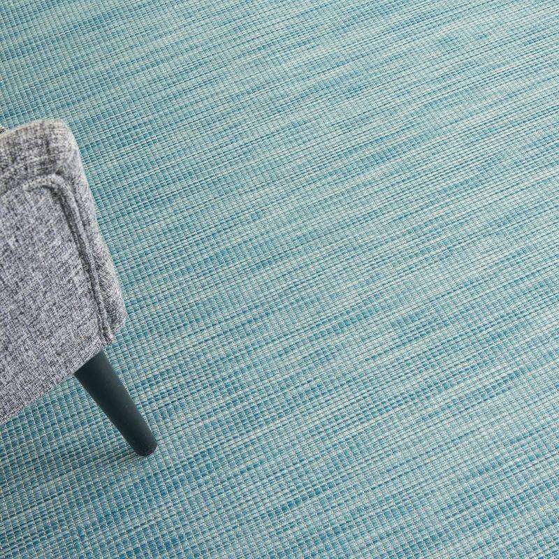 Nourison Positano POS01 Indoor/outdoor Area Rug - Aqua 7' x 10'