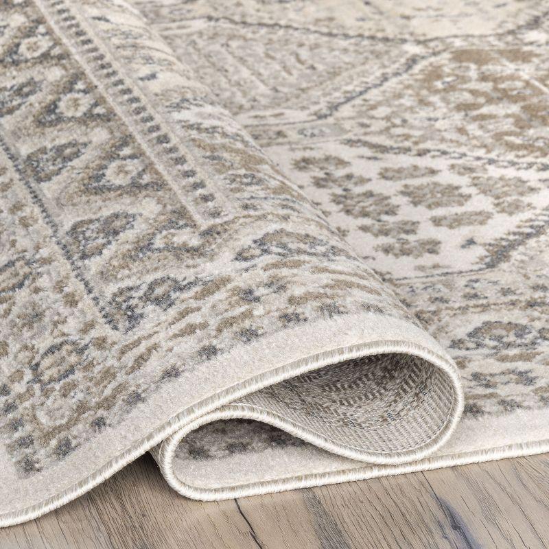 nuLOOM Becca Traditional Tiled Transitional Geometric Area Rug for Living Room Bedroom Dining Room Kitchen