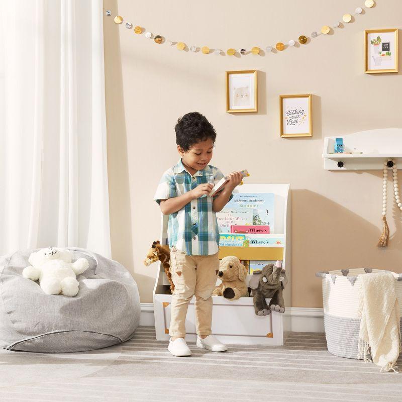 Fantasy Fields Versailles Kids Wooden Bookcase and Storage Bin