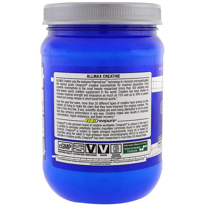 ALLMAX Creatine, Pharmaceutical Grade, Unflavored, 14.11 oz (400 g)