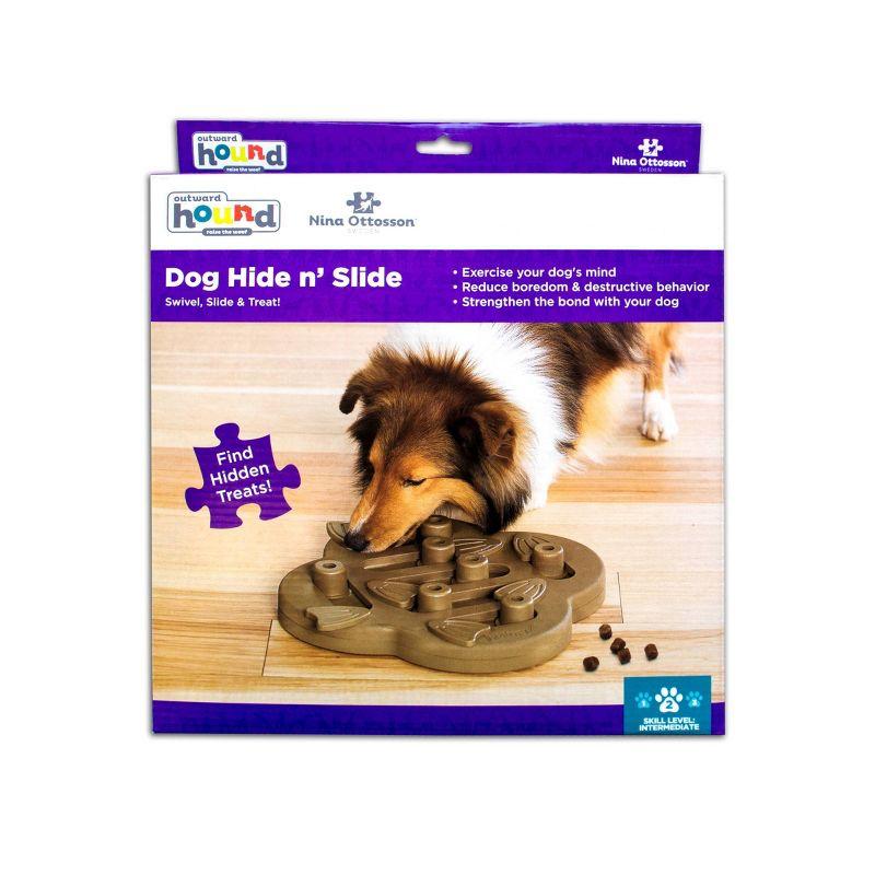 Nina Ottosson by Outward Hound Dog Hide N' Slide Interactive Treat Puzzle Dog Toy