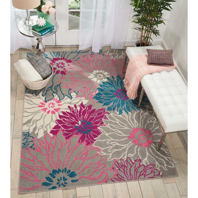 Nourison Passion Bohemian Transitional Floral Indoor Area Rug