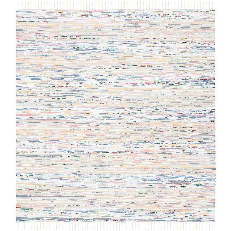 Montauk MTK625 Hand Woven Indoor Area Rug - Beige/Ivory - 6'x6' - Safavieh