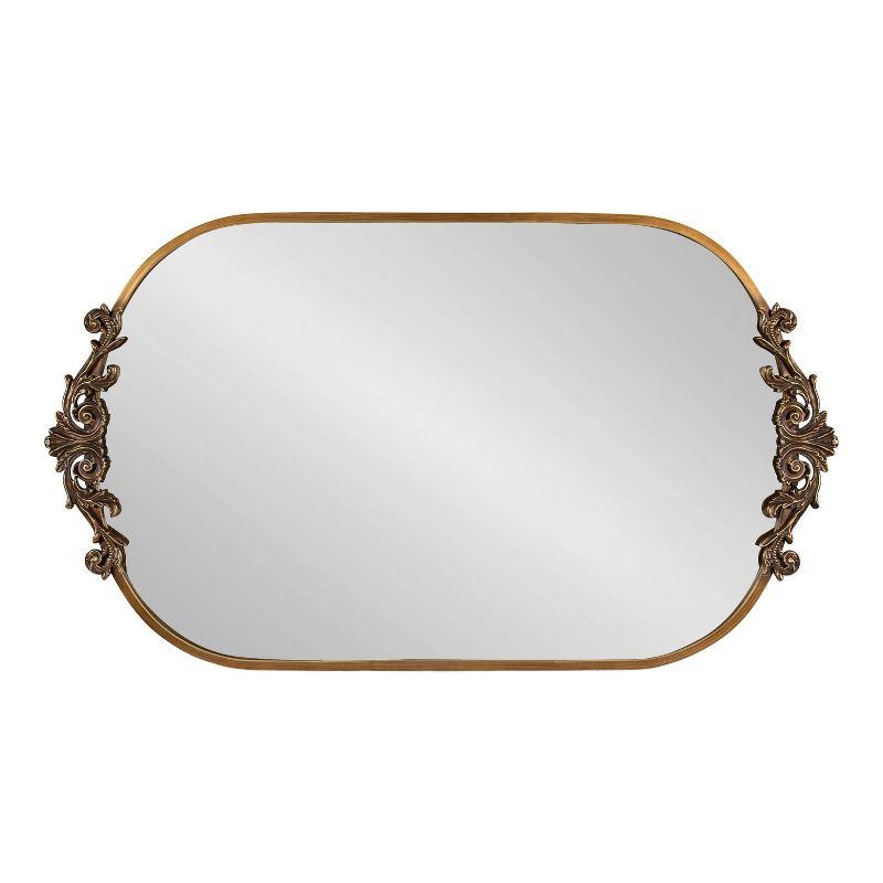 Arendahl 24" x 41" Gold Baroque-Inspired Vanity Mirror