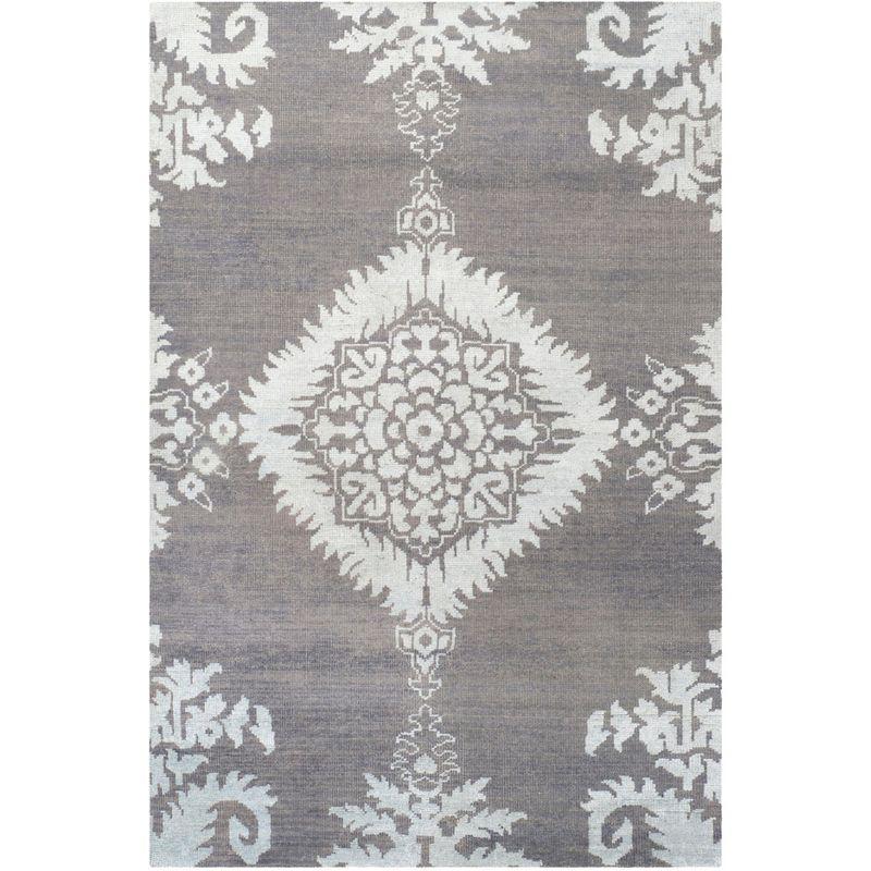 Stone Wash STW235 Hand Knotted Indoor Accent Rug - Grey - 3'x5' - Safavieh