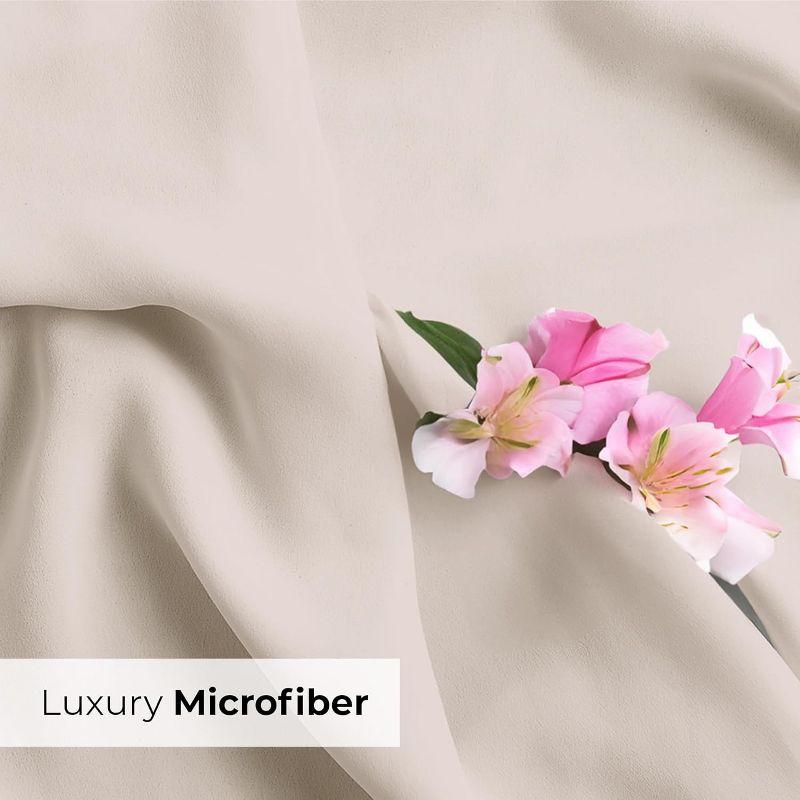 CGK Linens Hotel Quality Microfiber Pillowcase Covers (Set of 2)