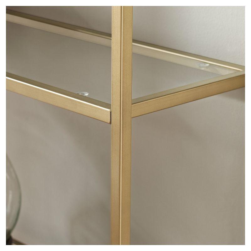 80.5&#34; Aimee Etagere Gold - Crosley