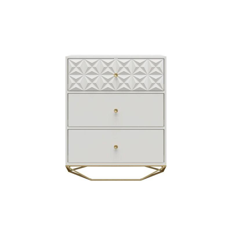 CosmoLiving by Cosmopolitan Blair 3 Drawer 27.55'' W Chest